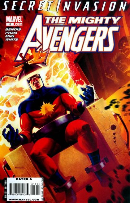 Mighty Avengers, Vol. 1 Secret Invasion - Back From the Dead?! |  Issue#19 | Year:2008 | Series: Avengers | Pub: Marvel Comics | Marko Djurdjević Regular