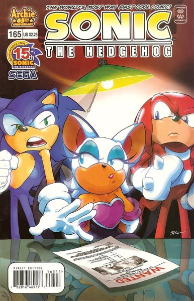 Sonic the Hedgehog, Vol. 2  |  Issue#165 | Year: | Series: Sonic The Hedgehog | Pub: Archie Comic Publications |