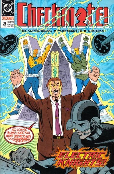 Checkmate, Vol. 1 Patriotic Knights, Patriotic Knights Part 1 |  Issue#31 | Year:1990 | Series:  | Pub: DC Comics |