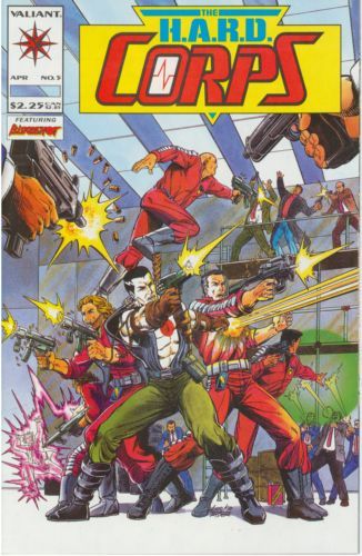 H.A.R.D. Corps Chop Jam |  Issue#5A | Year:1993 | Series:  | Pub: Valiant Entertainment |