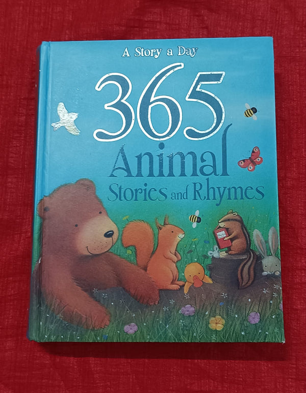 365 Animal Stories & Rhymes Story Book with More Text & Very Less Pictures | For 9-12 Years Old | Hardcover | SKU: 2405_101_A101