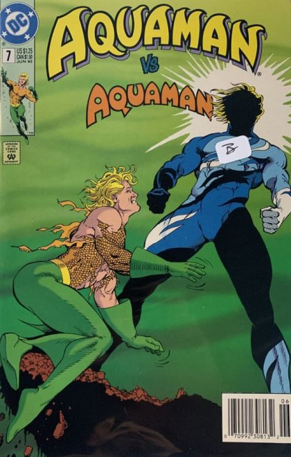 Aquaman, Vol. 4 What Matters Most |  Issue#7B | Year:1992 | Series: Aquaman | Pub: DC Comics | Newsstand Edition