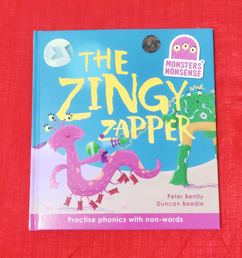 Monsters' Nonsense: the Zingy Zapper | Story Book with Big Pictures and Little Text | For 3-5 Years Old | Hardcover | SKU: 2405_101_A106