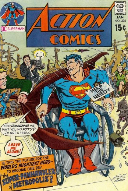 Action Comics, Vol. 1 The Super-Panhandler of Metropolis! / the Invaders From Nowhere! |  Issue