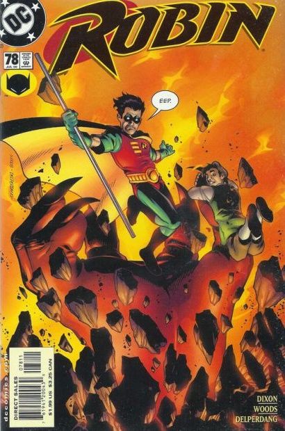 Robin, Vol. 2 Three Deaths for Arrakhat, Thrice Doomed |  Issue#78A | Year:2000 | Series: Robin | Pub: DC Comics | Direct Edition