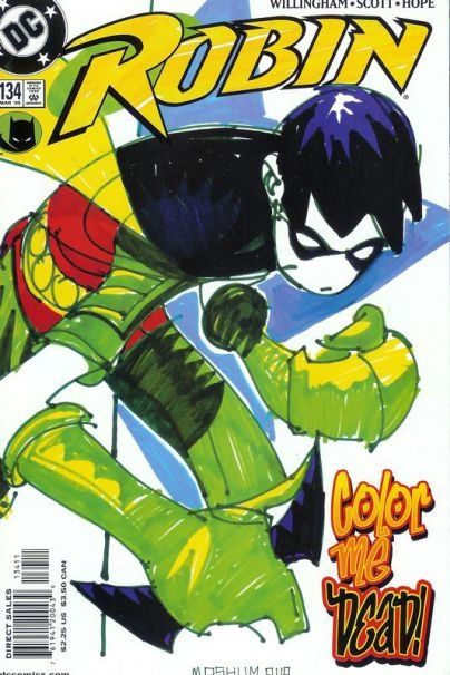 Robin, Vol. 2 Always Starting Over |  Issue#134A | Year:2005 | Series: Robin | Pub: DC Comics | Direct Edition