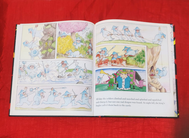 Melric and the Dragon  | Story Book with Big Pictures and Little Text | For 3-5 Years Old | Hardcover | SKU: 2405_101_A106