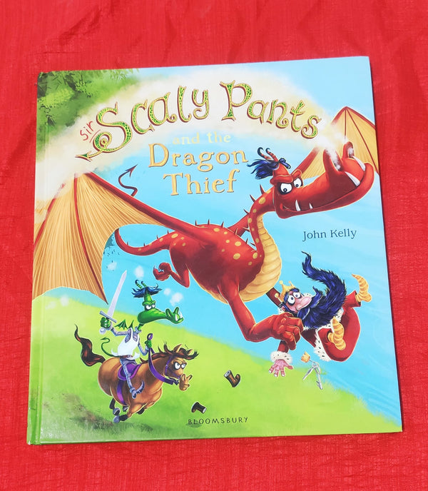 Sir Scaly Pants and the dragon thief | Story Book with Big Pictures and Little Text | For 3-5 Years Old | Hardcover | SKU: 2405_101_A106