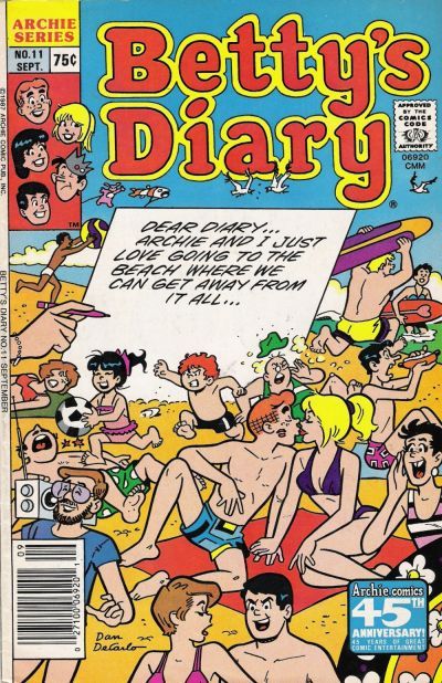 Betty's Diary  |  Issue#11A | Year:1987 | Series: Archie | Pub: Archie Comic Publications |