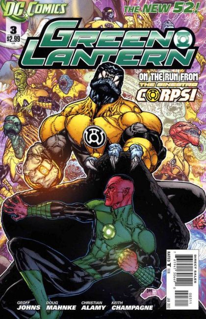 Green Lantern, Vol. 5 Sinestro, Part Three |  Issue#3A | Year:2011 | Series: Green Lantern | Pub: DC Comics | Doug Mahnke Regular