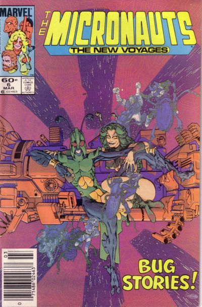 Micronauts, Vol. 2 I Could A Tale Unfold... |  Issue#6B | Year:1985 | Series: Micronauts | Pub: Marvel Comics | Newsstand Edition