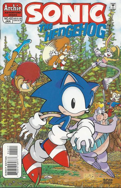 Sonic the Hedgehog, Vol. 2 In Every Kingdom There Must Exist A Little Chaos! |  Issue#42A | Year:1993 | Series: Sonic The Hedgehog | Pub: Archie Comic Publications | Direct Edition