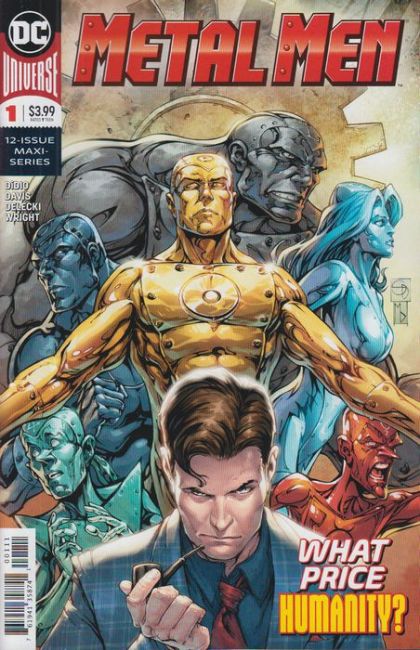 Metal Men, Vol. 4  |  Issue#1A | Year:2019 | Series:  | Pub: DC Comics | Regular Shane Davis Cover