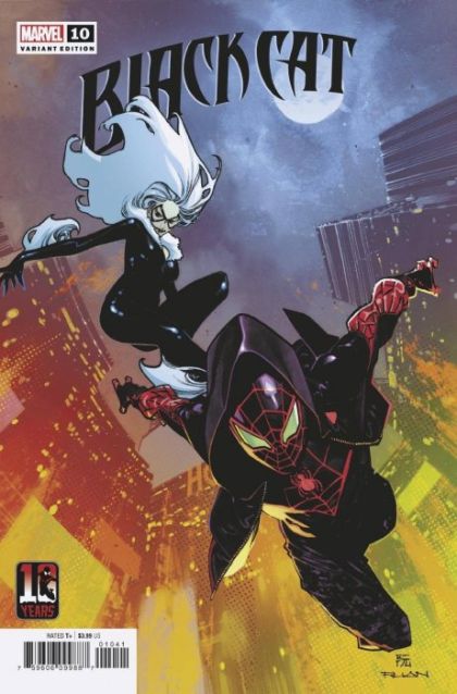 Black Cat, Vol. 2 Infinity Score, Part 3 |  Issue#10D | Year:2021 | Series:  | Pub: Marvel Comics | Dike Ruan Miles Morales Spider-Man 10th Anniversary Variant