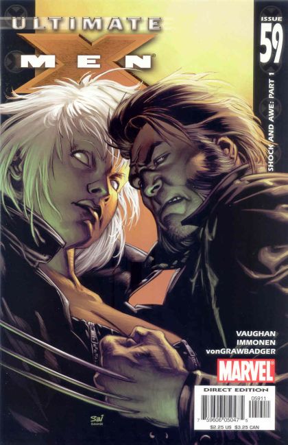 Ultimate X-Men, Vol. 1 Shock and Awe, Part 1 |  Issue#59A | Year:2005 | Series: X-Men | Pub: Marvel Comics | Direct Edition