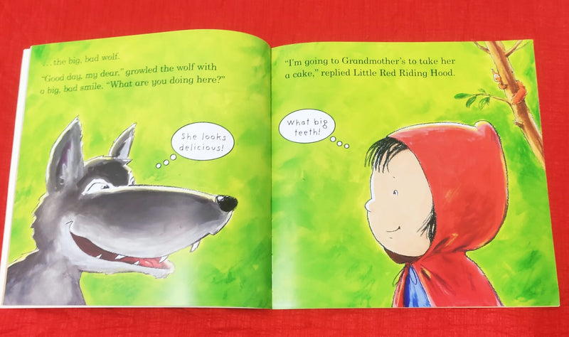 Little Red Riding Hood | Story Book with Big Pictures and Little Text | For 3-5 Years Old | Paperback | SKU: 2405_101_A106