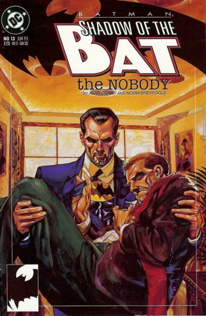 Batman: Shadow of the Bat The Nobody |  Issue#13A | Year:1993 | Series: Batman | Pub: DC Comics | Direct Edition