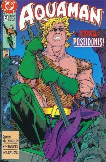 Aquaman, Vol. 4 Both Sides of the Issue |  Issue#2A | Year:1991 | Series: Aquaman | Pub: DC Comics | Direct Edition