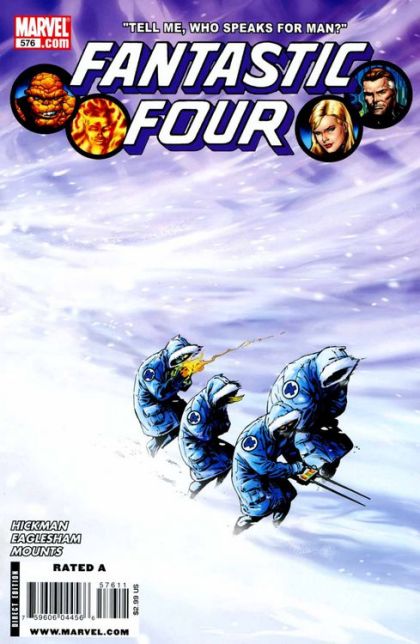 Fantastic Four, Vol. 3 Prime Elements, 2: The Old Kings of Atlantis |  Issue#576A | Year:2010 | Series: Fantastic Four | Pub: Marvel Comics | Alan Davis Regular Cover