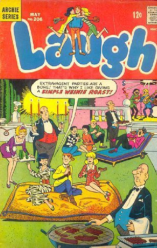 Laugh, Vol. 1  |  Issue#206 | Year:1968 | Series:  | Pub: Archie Comic Publications |