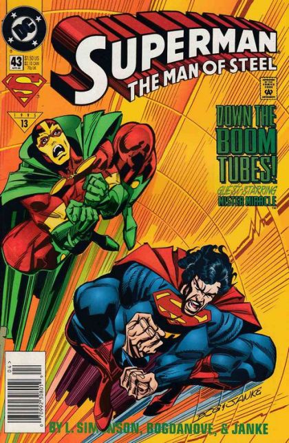 Superman: The Man of Steel Deathtrap! |  Issue#43B | Year:1995 | Series: Superman | Pub: DC Comics | Newsstand Edition