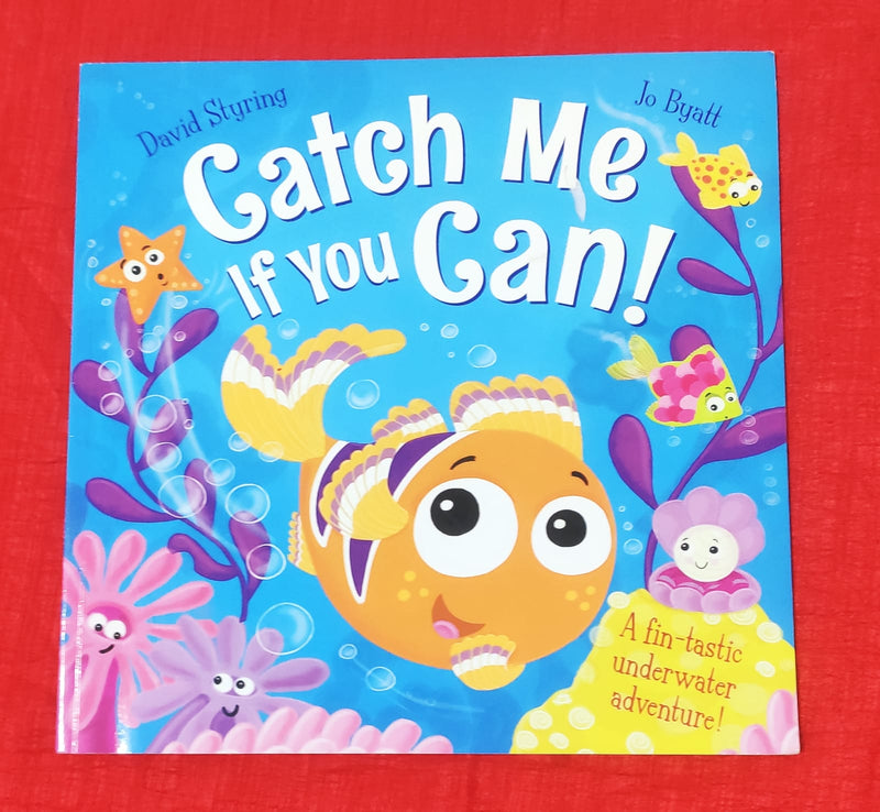 Catch me if you can! | Story Book with Big Pictures and Little Text | For 3-5 Years Old | Paperback | SKU: 2405_101_A106