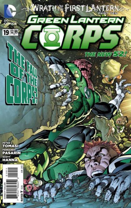 Green Lantern Corps, Vol. 2 Wrath of the First Lantern - Part Ten: Willing |  Issue#19A | Year:2013 | Series: Green Lantern | Pub: DC Comics | Andy Kubert Regular