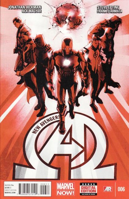 New Avengers, Vol. 3 Blue Hell |  Issue#6 | Year:2013 | Series: Avengers | Pub: Marvel Comics | Jock Regular Cover