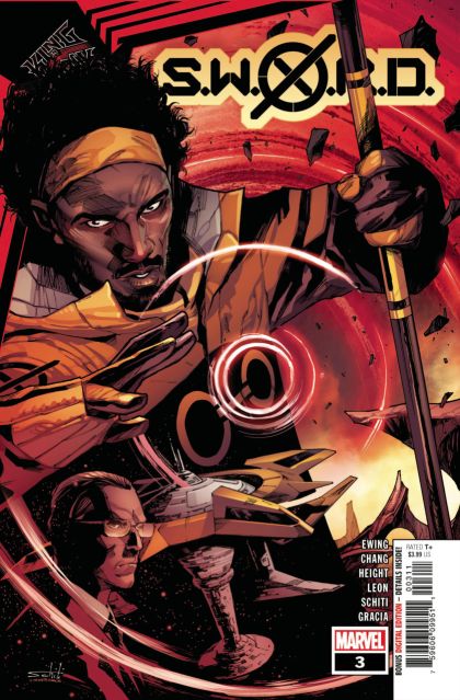 S.W.O.R.D., Vol. 2 King in Black - Everywhere Man |  Issue#3A | Year:2021 | Series:  | Pub: Marvel Comics | Regular Valerio Schiti Cover