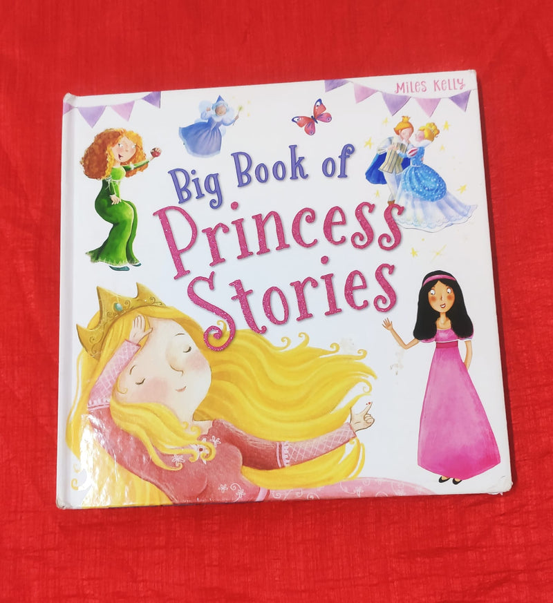 Big Book of Princess Stories | Thick Story Book containing Multiple Stories | For 3-5 Years Old | Hardcover | SKU: 2405_101_A106