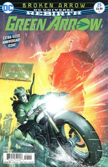 Green Arrow, Vol. 6 Broken Arrow |  Issue#25A | Year:2017 | Series: Green Arrow | Pub: DC Comics | Regular Otto Schmidt Cover