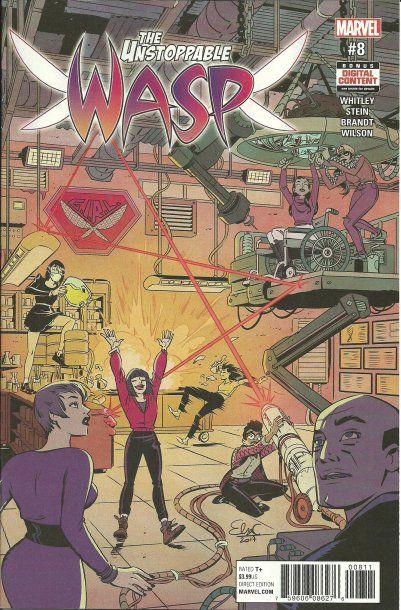 The Unstoppable Wasp, Vol. 1  |  Issue#8 | Year:2017 | Series:  | Pub: Marvel Comics |