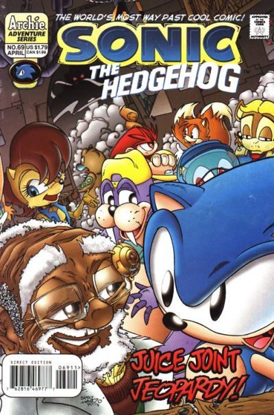 Sonic the Hedgehog, Vol. 2  |  Issue#69A | Year:1999 | Series: Sonic The Hedgehog | Pub: Archie Comic Publications | Direct Edition