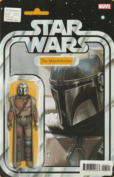 Star Wars: The Mandalorian, Vol. 1 Chapter 1 |  Issue#1B | Year:2022 | Series: Star Wars | Pub: Marvel Comics | John Tyler Christopher Action Figure Variant