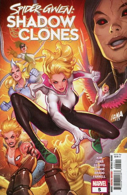 Spider-Gwen: Shadow Clones  |  Issue#5A | Year:2023 | Series: Spider-Gwen | Pub: Marvel Comics | David Nakayama Regular