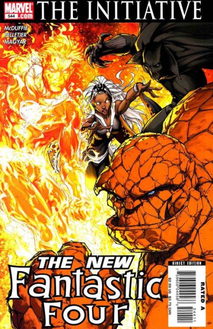 Fantastic Four, Vol. 3 The Initiative - Reconstruction, Chapter One: From The Ridiculous To The Sublime* (*But Not Necessarily In That Order) |  Issue#544A | Year:2007 | Series: Fantastic Four | Pub: Marvel Comics | Michael Turner Regular