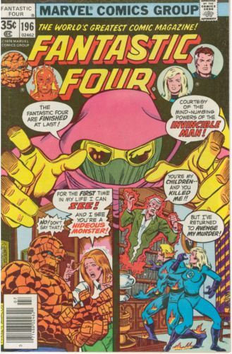 Fantastic Four, Vol. 1 Who in The World is Invincible Man |  Issue#196A | Year:1978 | Series: Fantastic Four | Pub: Marvel Comics | Regular Edition