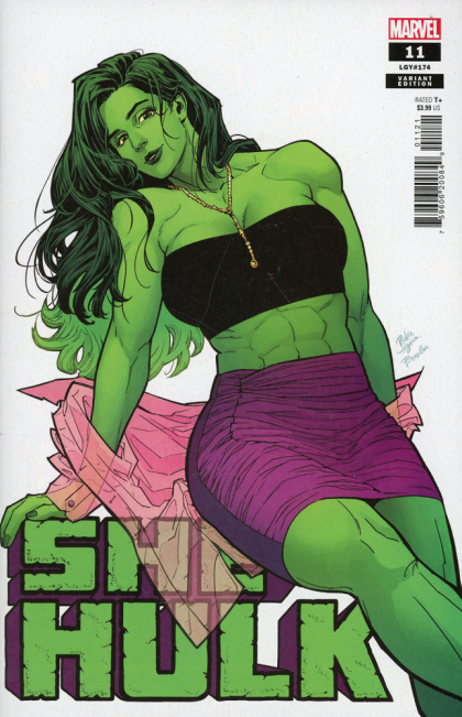 She-Hulk, Vol. 4 Girl Can't Help It |  Issue#11B | Year:2023 | Series:  | Pub: Marvel Comics | Rickie Yagawa Variant