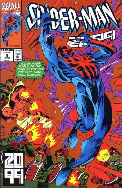 Spider-Man 2099, Vol. 1 Blood Oath |  Issue#5A | Year:1993 | Series:  | Pub: Marvel Comics | Direct Edition