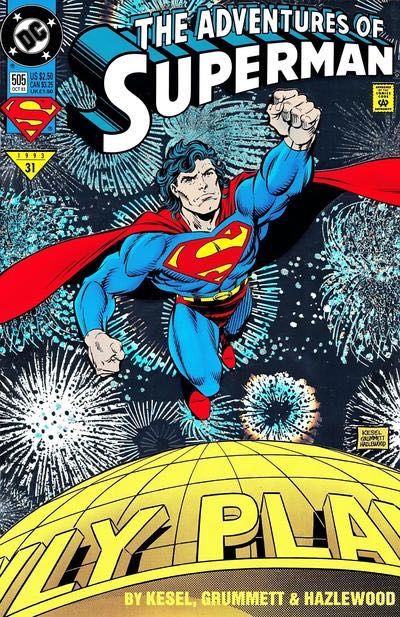 The Adventures of Superman Reign Of The Superman |  Issue#505C | Year:1993 | Series: Superman | Pub: DC Comics | Collector's Edition