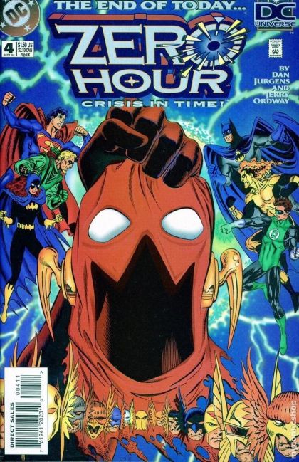 Zero Hour: Crisis in Time Zero Hour - Countdown To Zero Hour |  Issue#4A | Year:1994 | Series: Zero Hour | Pub: DC Comics | Direct Edition