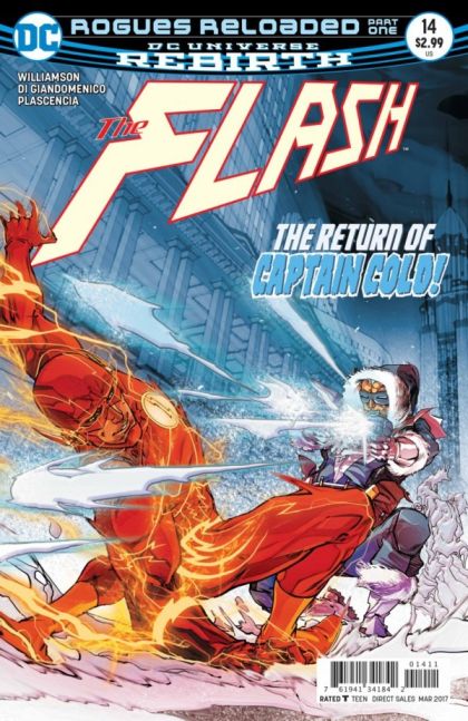 Flash, Vol. 5 Rogues Reloaded, Part 1 |  Issue#14A | Year:2017 | Series: Flash | Pub: DC Comics | Carmine Di Giandomenico Regular Cover