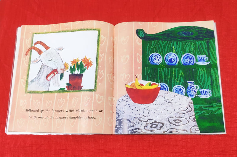 The Greedy Goat | Story Book with Big Pictures and Little Text | For 3-5 Years Old | Paperback | SKU: 2405_101_A106