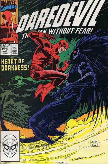Daredevil, Vol. 1 The Deadly Seven |  Issue#278A | Year:1990 | Series: Daredevil | Pub: Marvel Comics | Direct Edition