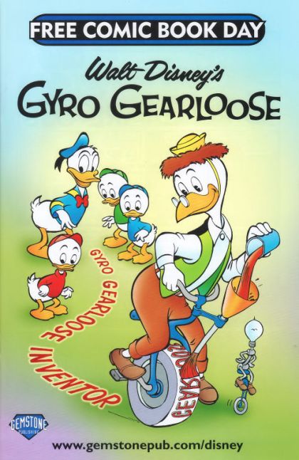 Free Comic Book Day 2008 (Gyro Gearloose)  |  Issue# | Year:2008 | Series: Walt Disney | Pub: Gemstone Publishing | Free Comic Book Day 2008 Edition