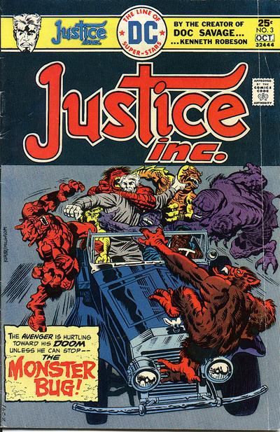 Justice Inc., Vol. 1 The Monster Bug |  Issue#3 | Year:1975 | Series:  | Pub: DC Comics |