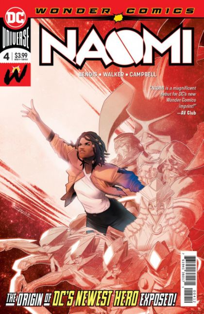 Naomi  |  Issue#4B | Year:2019 | Series:  | Pub: DC Comics | 2nd Printing Variant Jamal Campbell Cover