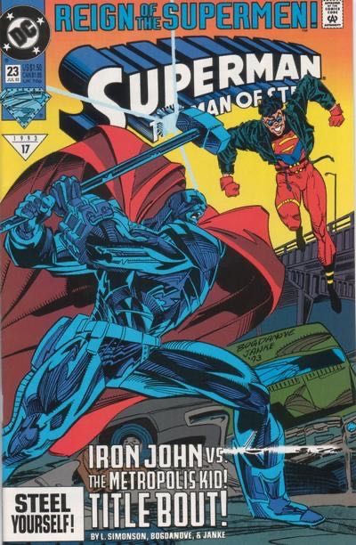 Superman: The Man of Steel Reign of the Supermen - Ambush! |  Issue#23A | Year:1993 | Series: Superman | Pub: DC Comics | Direct Edition