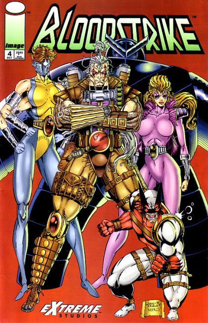 Bloodstrike Down Time |  Issue#4 | Year:1993 | Series:  | Pub: Image Comics | Dan Fraga Regular