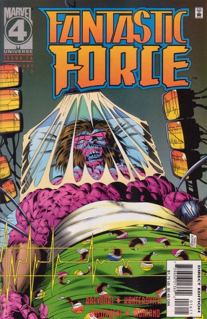 Fantastic Force, Vol. 1 Night On Earth! |  Issue#16 | Year:1996 | Series: Fantastic Four | Pub: Marvel Comics |